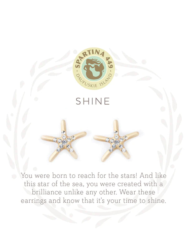 Spartina 449 Sea La Vie Shine Stud Earrings