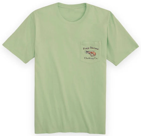 Pimp Shrimp Jon Boat Short Sleeve Pocketed T-Shirt