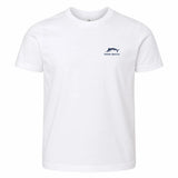 Short Rigger Youth Sporty Nc Flag Tee - White