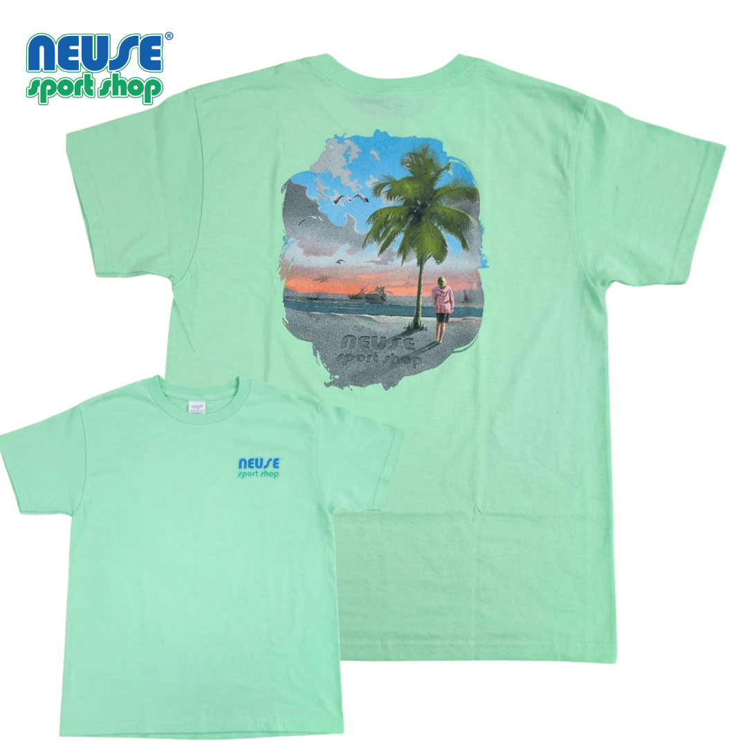Neuse Sport Shop Youth Palm Tree Tee