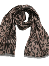 Top If Off Kate Leopard Scarf