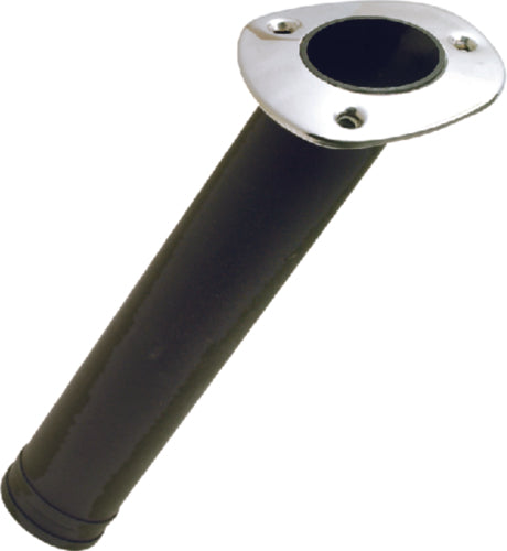 Seachoice 30 Degree Plastic Rod Holder With Stainless Steel Flange