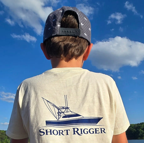 Short Rigger Youth Short Rigger Logo Tee - Ivory