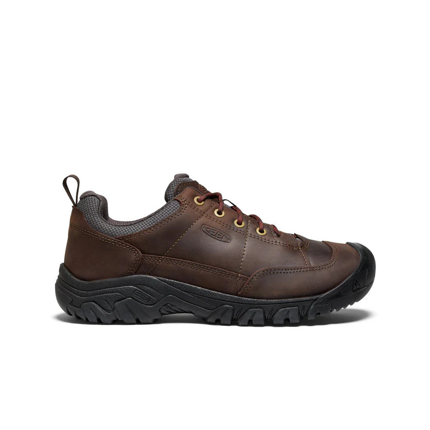 Keen Men's Targhee III Oxford Shoe - Dark Earth/Mulch