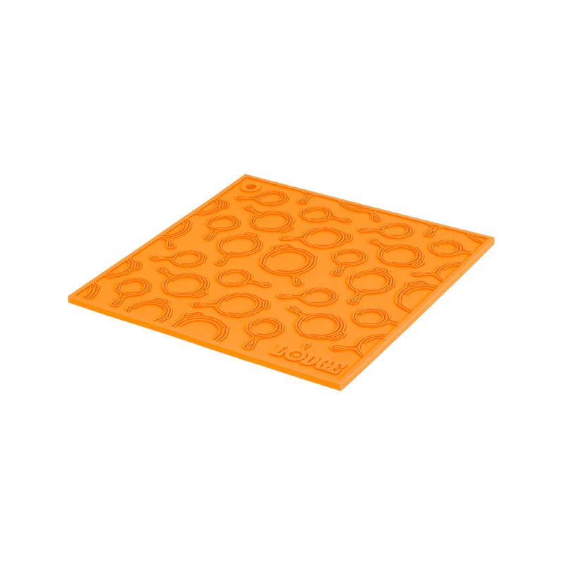 Lodge Cast Iron 7 Inch Square Silicone Trivet