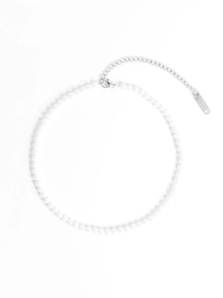 Marrin Costello Augusta 4mm Choker - Pearl