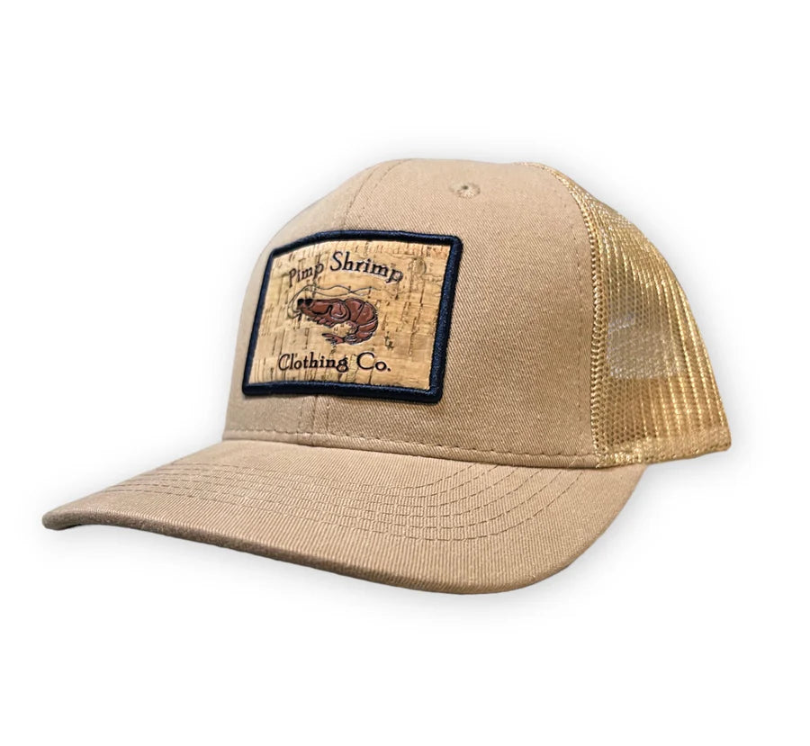 Pimp Shrimp Buckskin Waxed Trucker