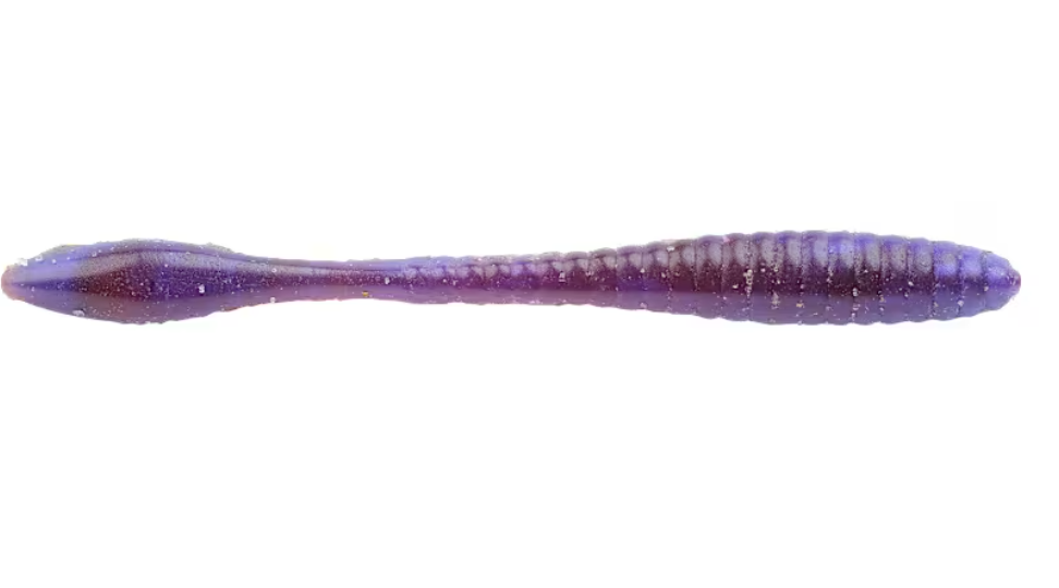 Berkley Lab Series Flat Worm - 3.6" - Ember Jelly Fusion