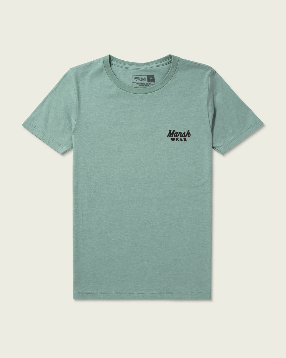 Marsh Wear Youth Heritage Wood Duck Tee - Agate Heather