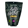 Black package of 'Bad Habit' attractant by Domain on a white background