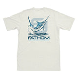 Fathom Offshore Breach T Shirt - Silver