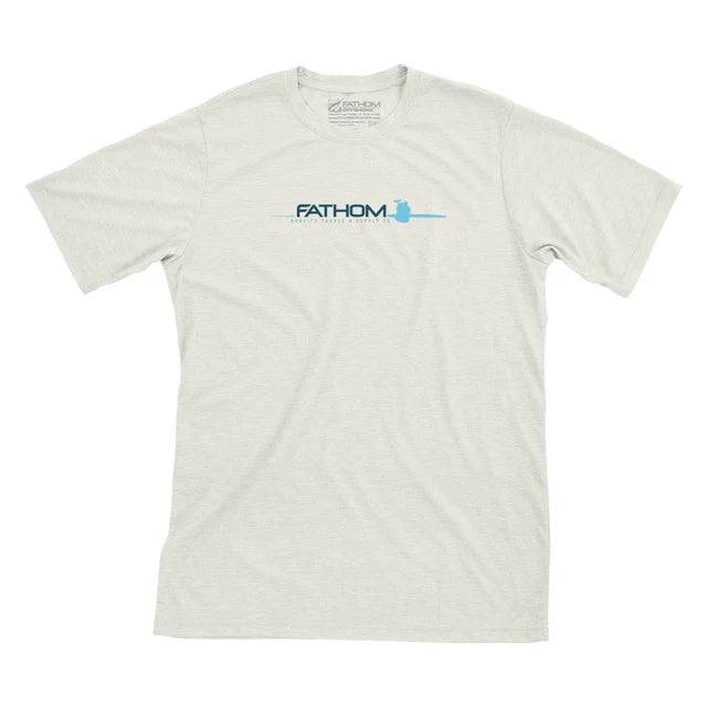 Fathom Offshore Breach T Shirt - Silver