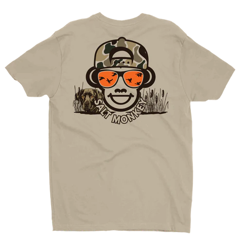 Salt Monkey Sammy Duck Blind Short Sleeve Tee - Sand