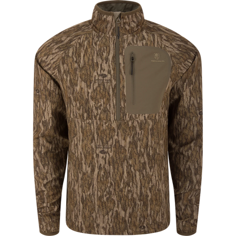 Mens SWT Hybrid Half Zip with Agion Active x2