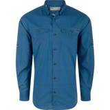 Frat Gingham Check Button Down LS Shirt