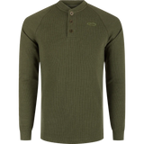 Weston Lakes Waffle LS Henley