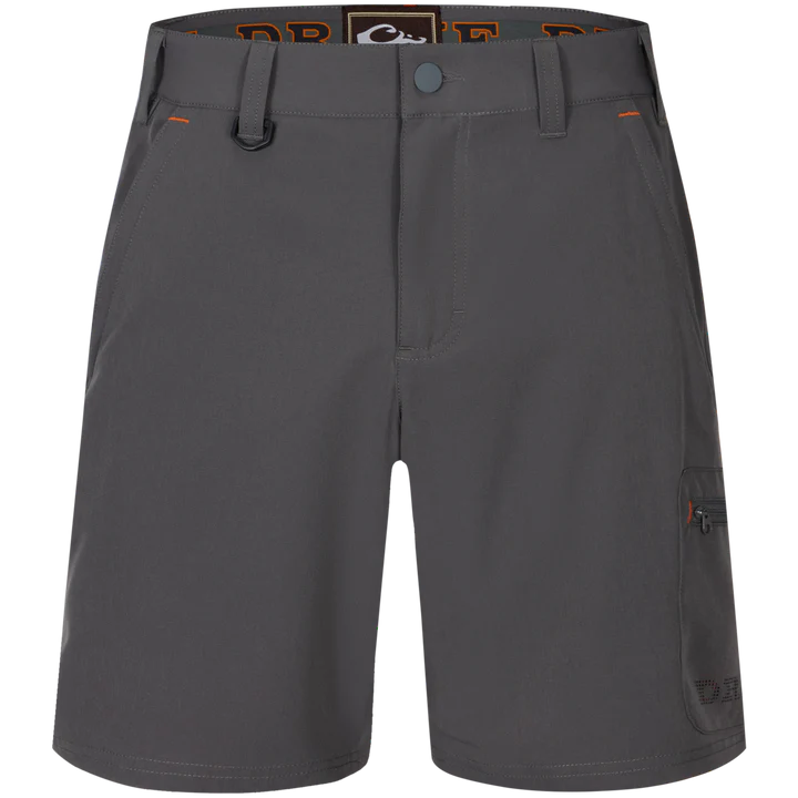 Drake Waterfowl - Lake Shore Performance Short - Castlerock Grey
