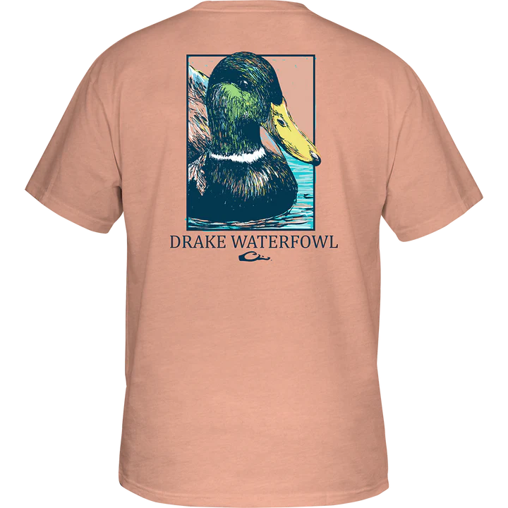 Drake Waterfowl Pop Art Mallard T-Shirt