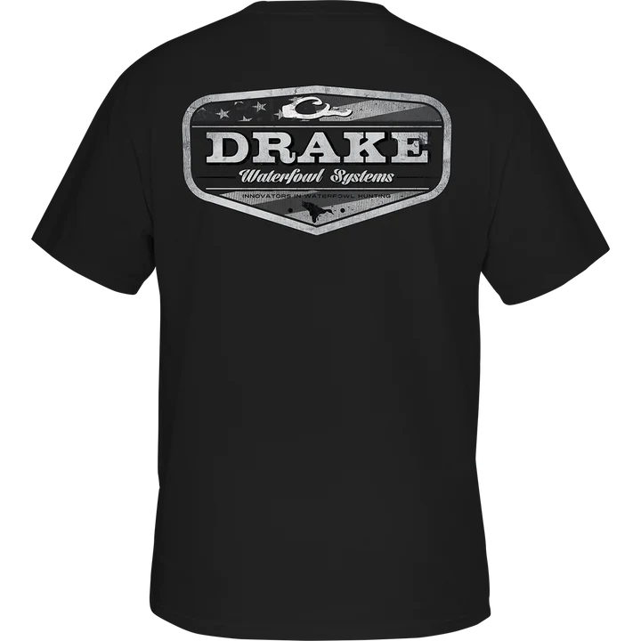 Drake Waterfowl Blackout Badge T-Shirt
