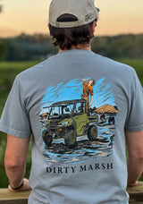 Dirty Marsh Marshall On da Buggy Tee - Granite