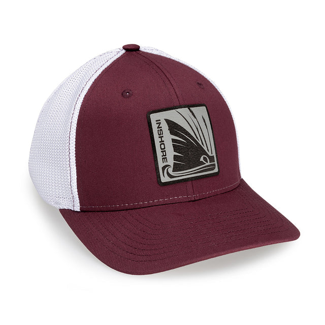 Fathom Offshore Drift Flex Hat Maroon - L/XL