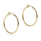 Enewton Round Gold 1.25" Hoop