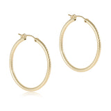 Enewton Round Gold 1.25" Hoop