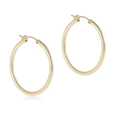 Enewton Round Gold 1.25" Hoop