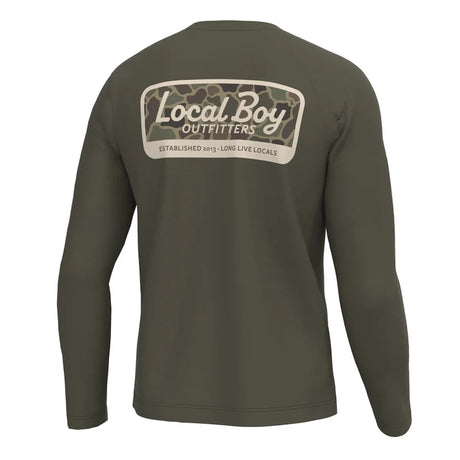 Local Boy Youth Local Standard Long Sleeve Heather Performance Shirt