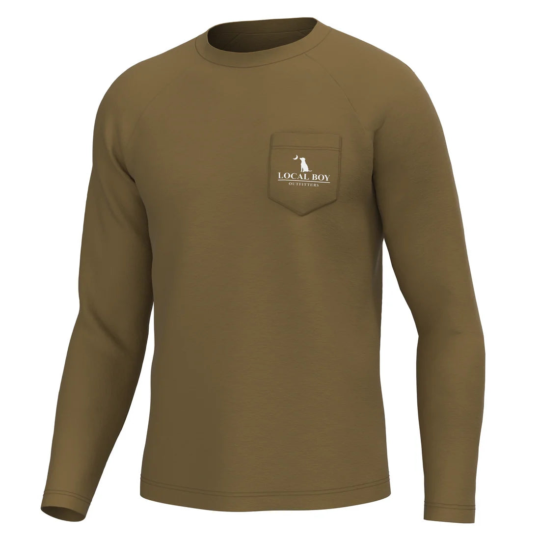 Local Boy Youth Local Standard Long Sleeve Heather Performance Shirt