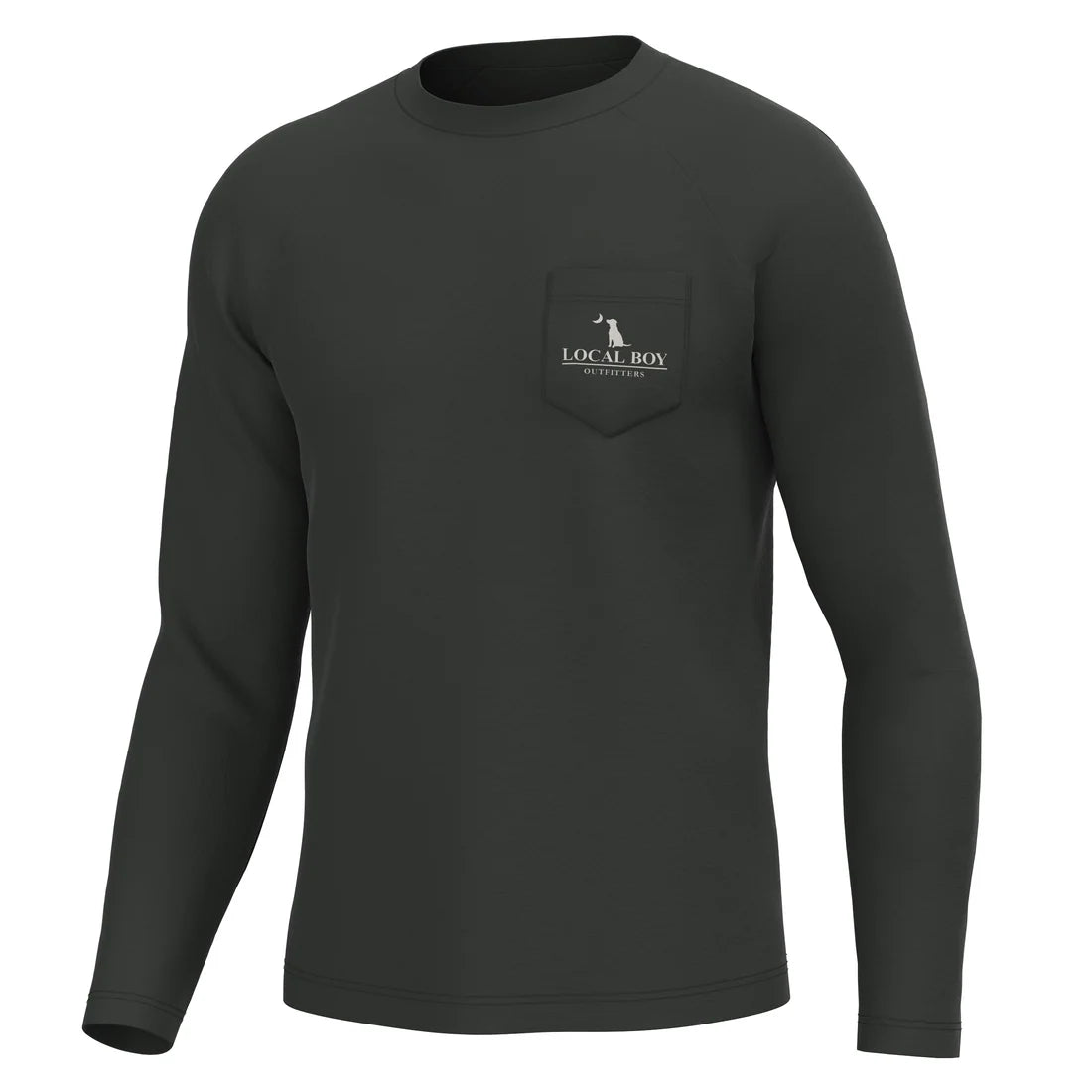 Local Boy Youth Local Standard Long Sleeve Heather Performance Shirt
