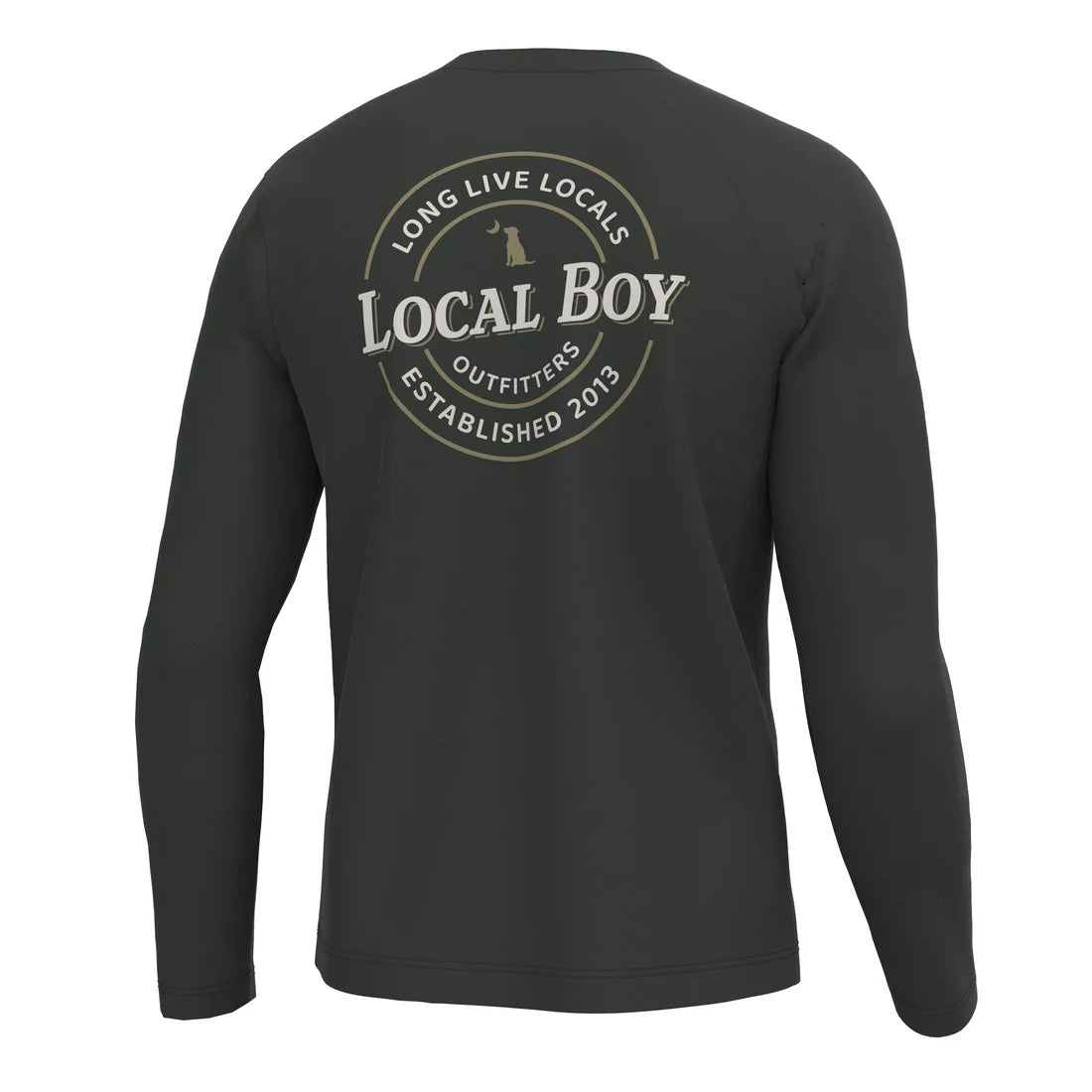 Local Boy Youth Local Standard Long Sleeve Heather Performance Shirt