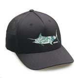 Fathom Offshore Palm Black Trucker Hat