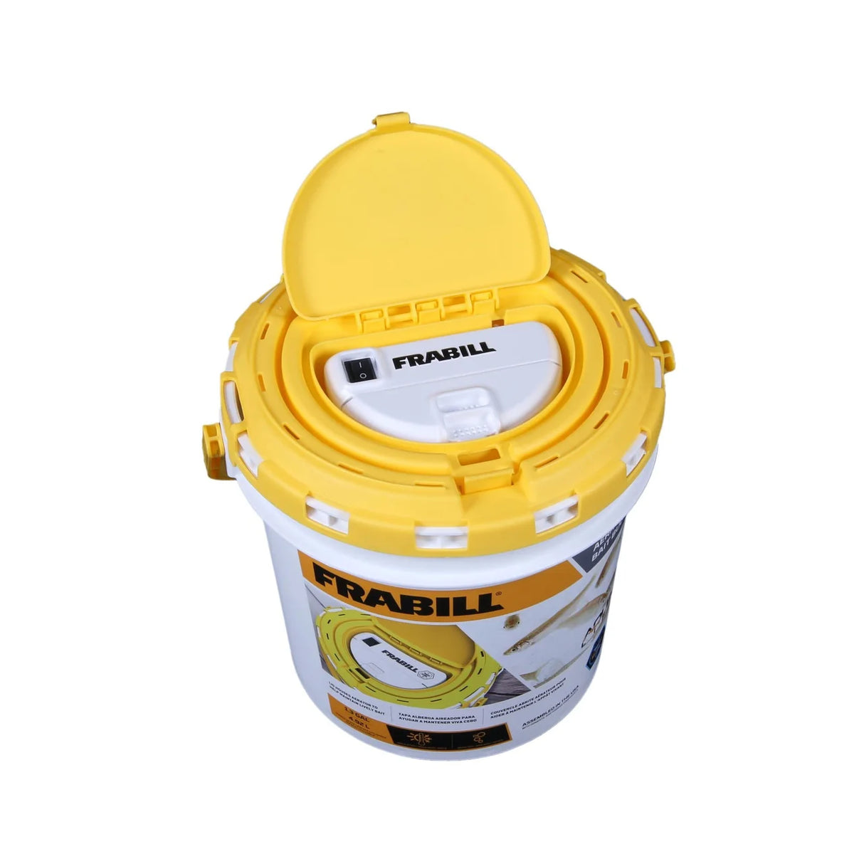 Frabill Aerated Bait Bucket - 1.3 Gallon