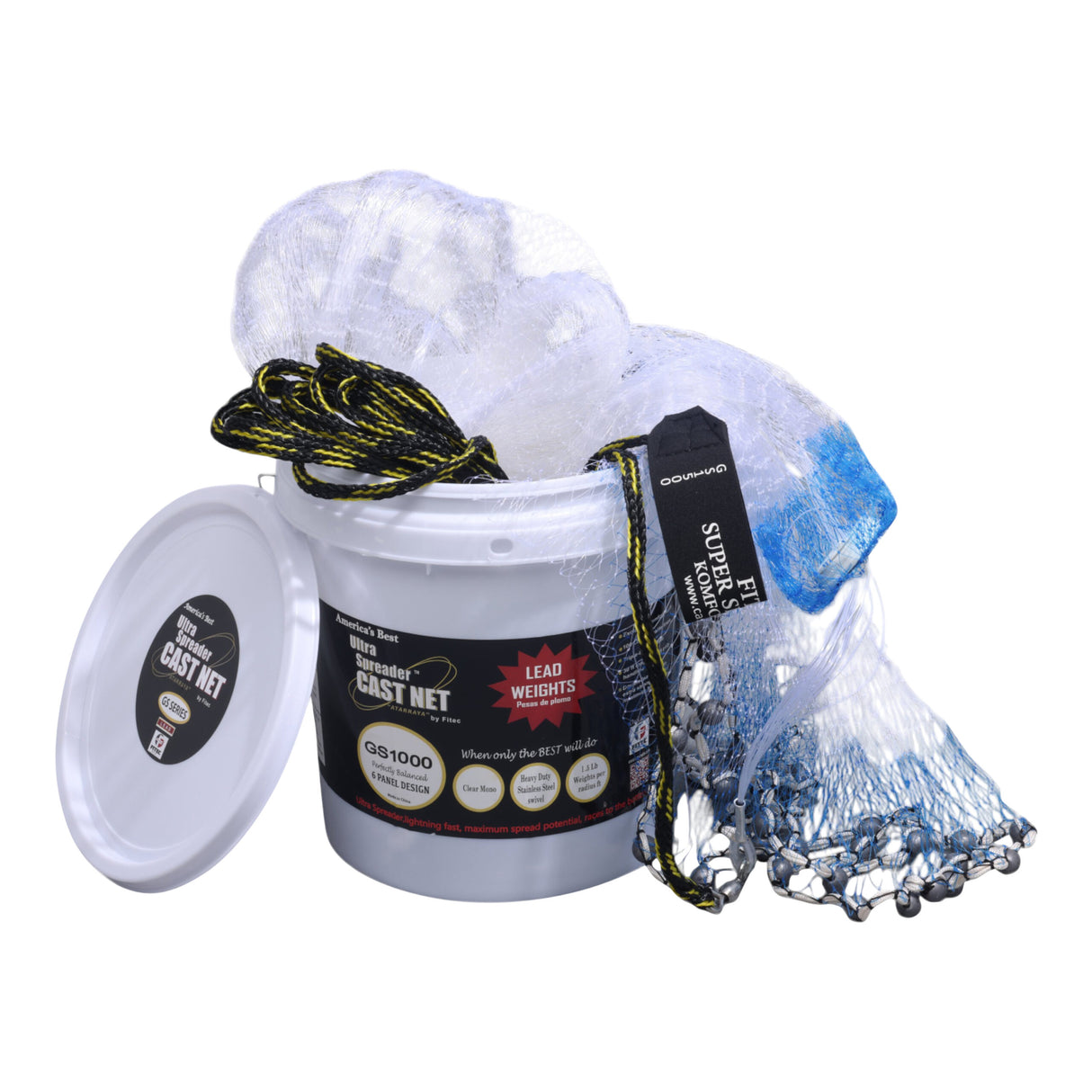 Fitec GS-1000 Ultra Spreader Casting Net