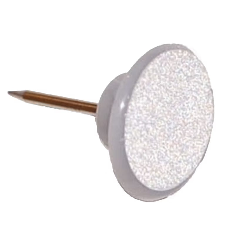 HME Products Reflecting Metal Tacks - White