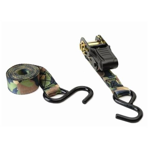 HME Camouflage Ratchet Tie Down - 2 Pack