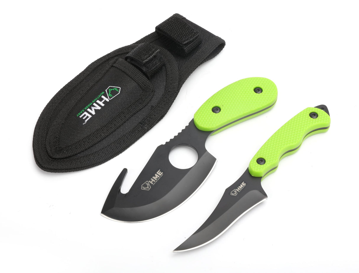 HME Two Piece Skinning Gut/Cape Knife Kit