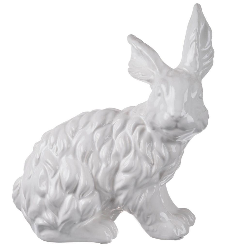 A&B Home Fluffy Rabbit Accent