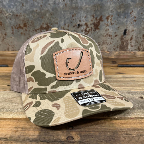 Harvest Duck Camo Hook Patch Hat