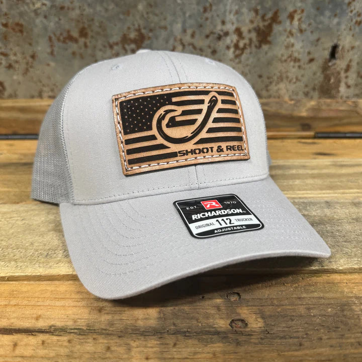 Hook Flag Patch 112 Richardson Trucker Hat