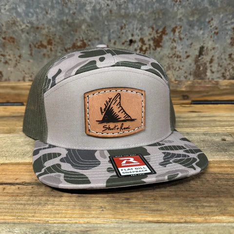 Redfish Tail Patch Flatbill Hat