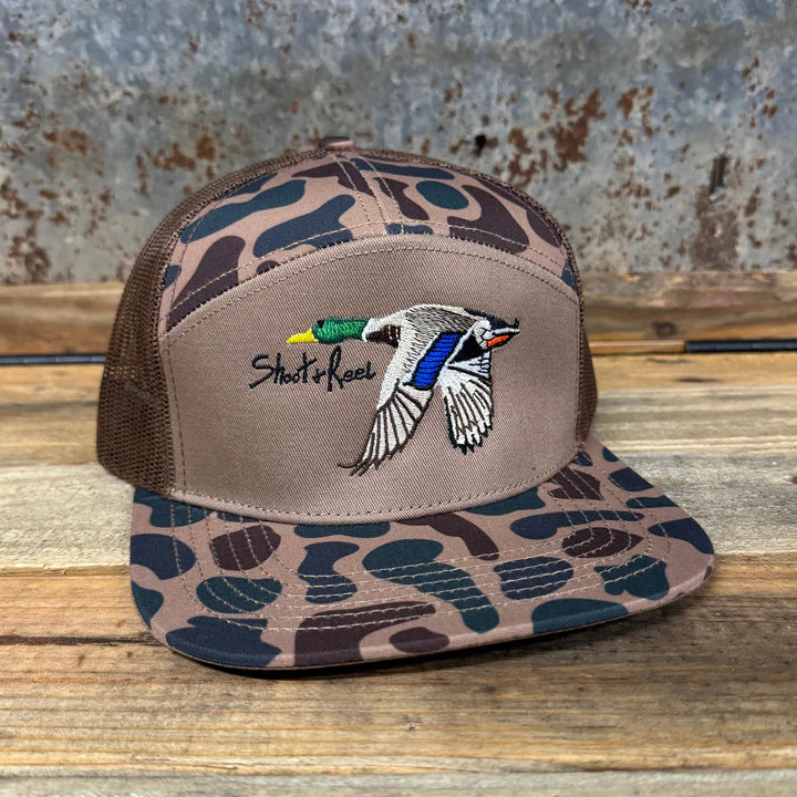 Flatbill Mallard Embroidery Old's Cool Delta Hat