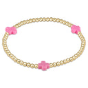 Enewton egirl Signature Cross 3mm Gold Bracelet