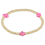 Enewton egirl Signature Cross 3mm Gold Bracelet