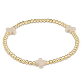Enewton egirl Signature Cross 3mm Gold Bracelet