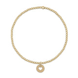 Enewton Classic Gold Bracelet - With Charm