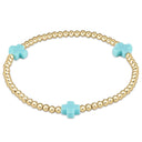 Enewton egirl Signature Cross 3mm Gold Bracelet