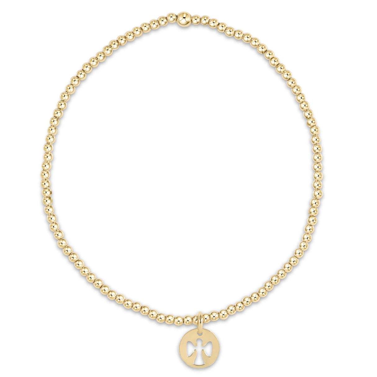 Enewton egirl Classic Gold 2mm Bracelet - Guardian Angel