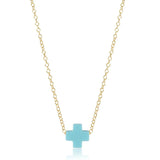 Enewton 16" Gold Signature Cross Necklace